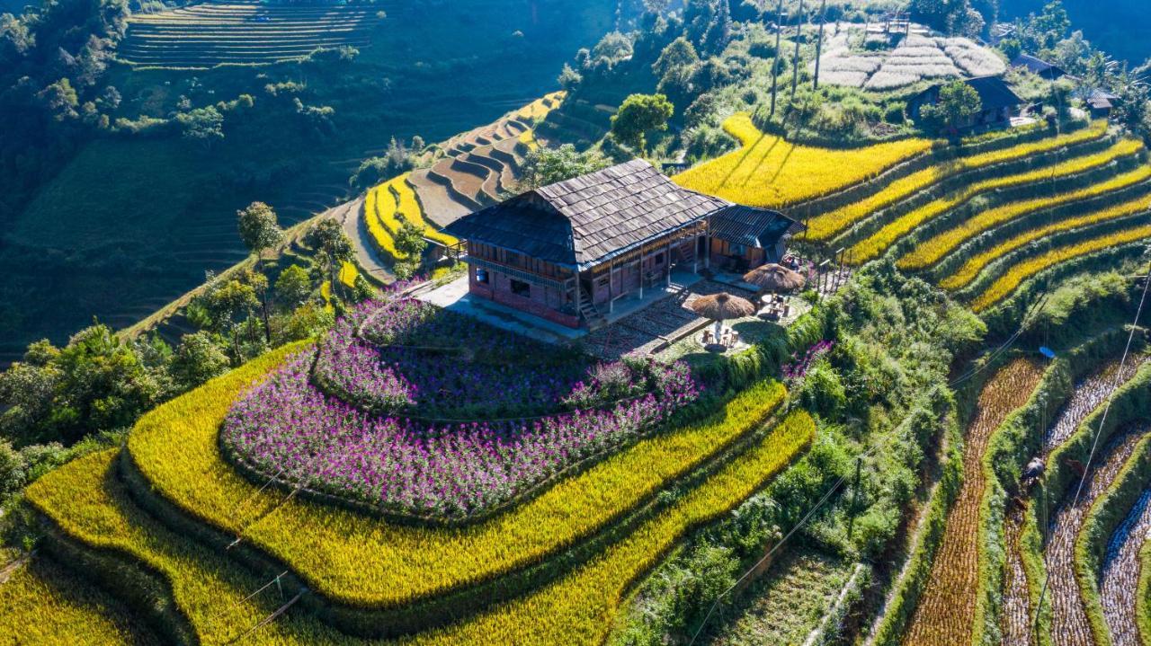 Mu Cang Chai Big View Homestay, Tour & Vegetarian Exterior photo