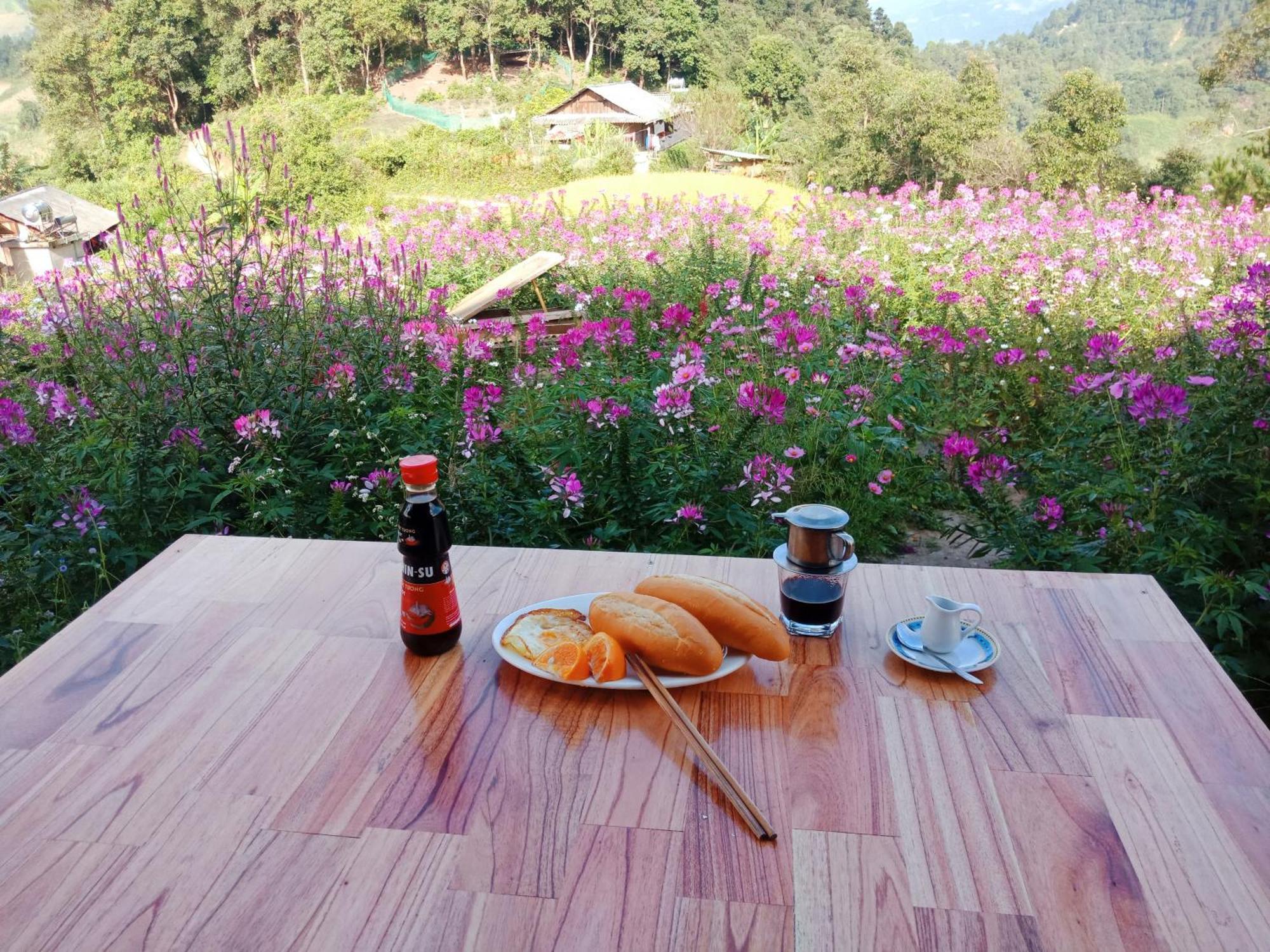 Mu Cang Chai Big View Homestay, Tour & Vegetarian Exterior photo